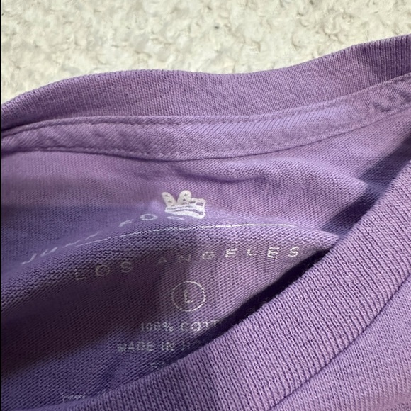 Disney Little Mermaid Purple T-Shirt - Picture 2 of 2